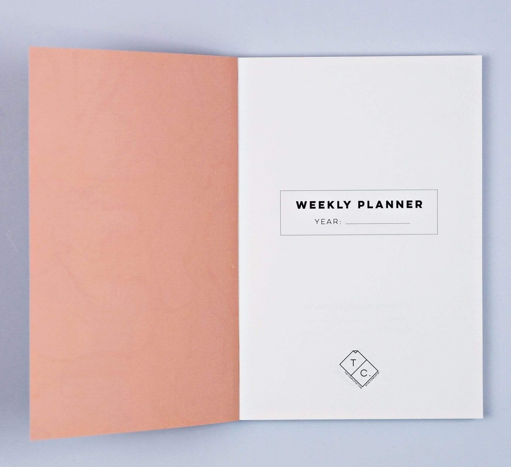 The Completist Planner Weekly Planner Overlay Flowers