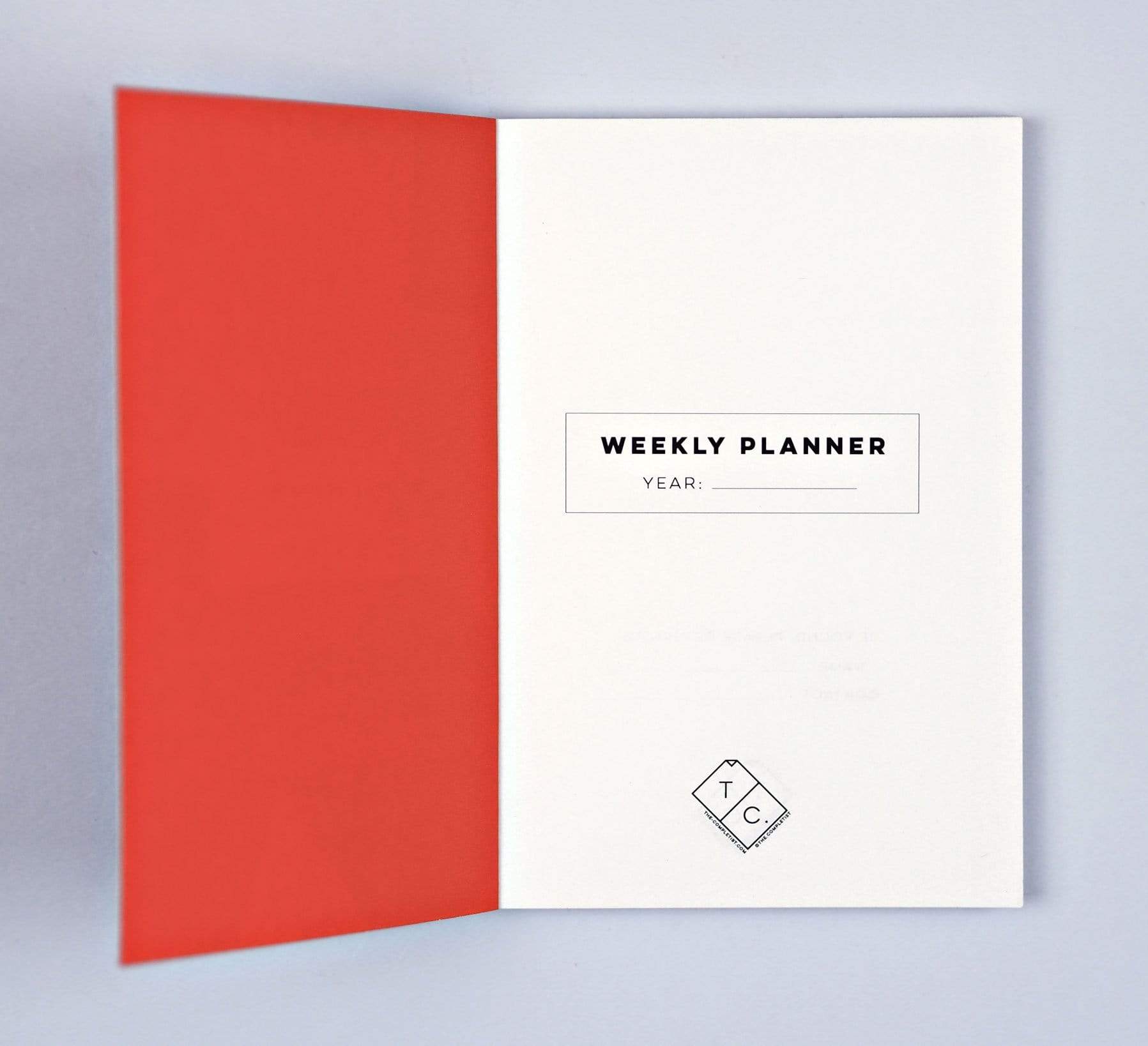 The Completist Planner Weekly Planner Overlay Shapes Pocket