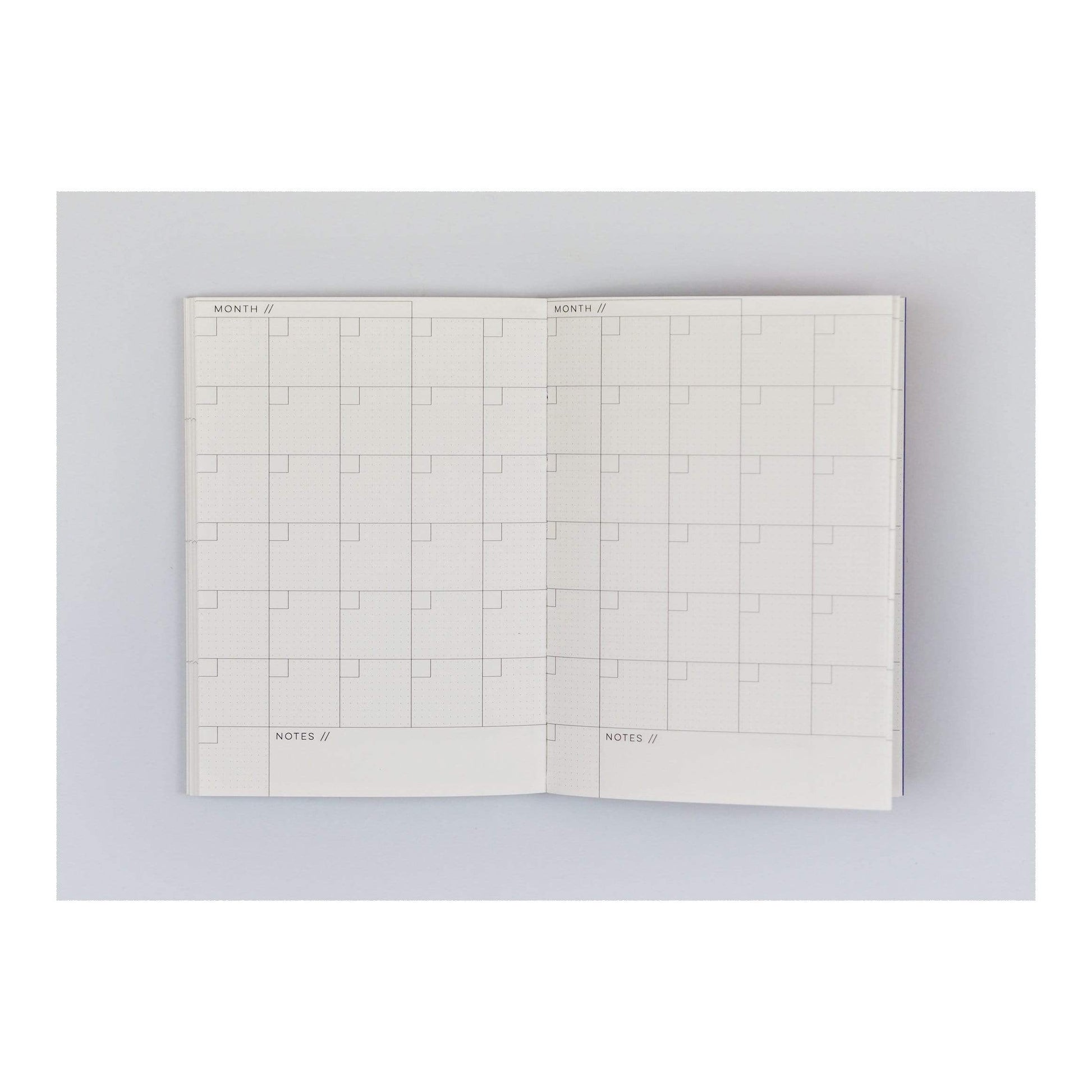 The Completist Planner Weekly Planner Overlay Shapes Pocket