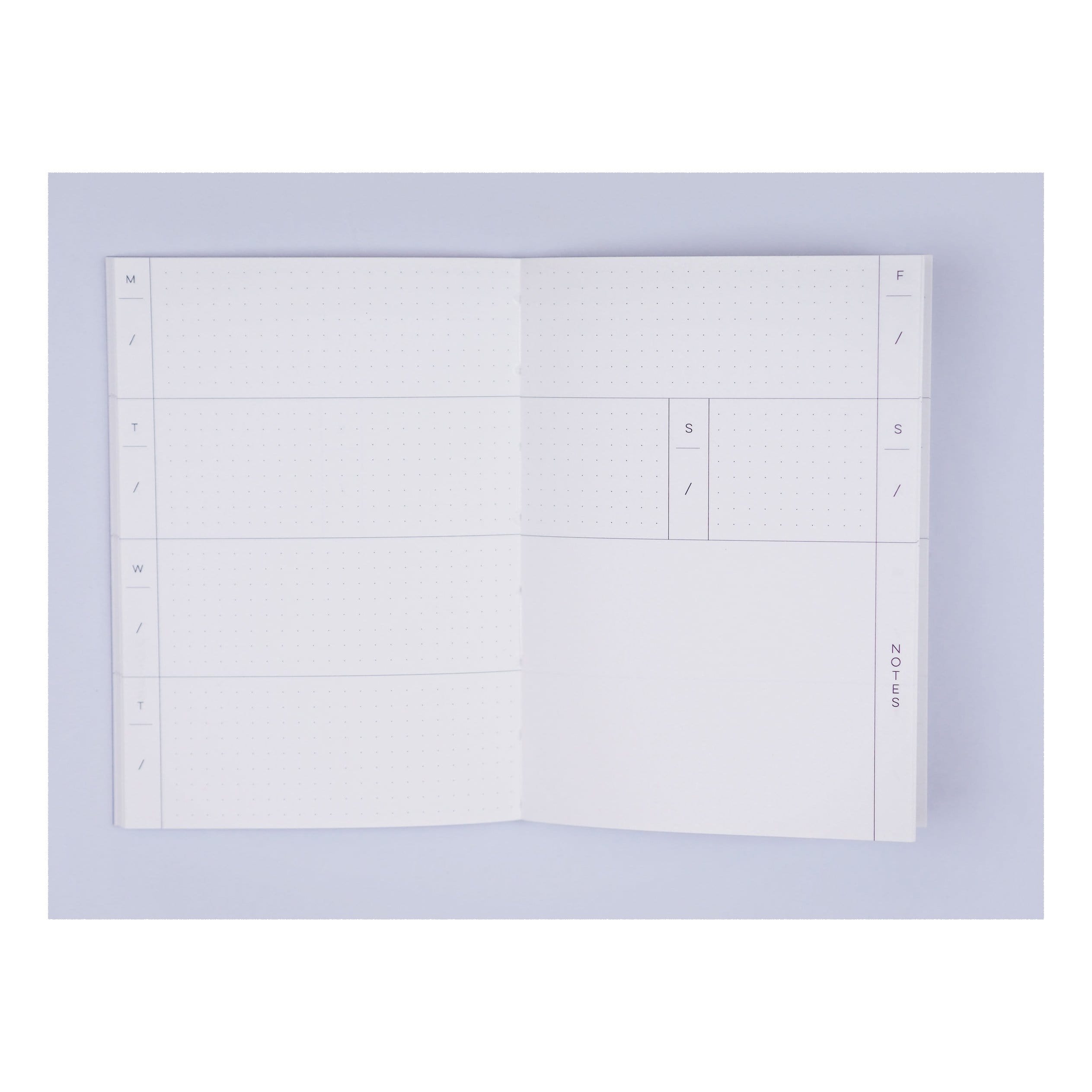 The Completist Planner Weekly Planner Overlay Shapes Pocket
