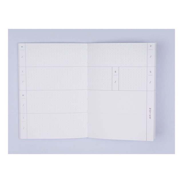 The Completist Planner Weekly Planner Overlay Shapes Pocket