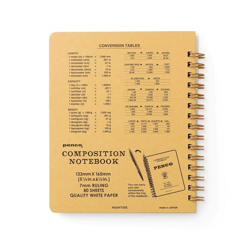 Penco Quaderni Penco Coil Notebook Medium - Blue
