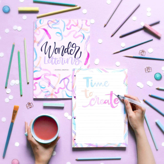 Very Wonder Quaderni Quaderno eserciziario Wonder Lettering