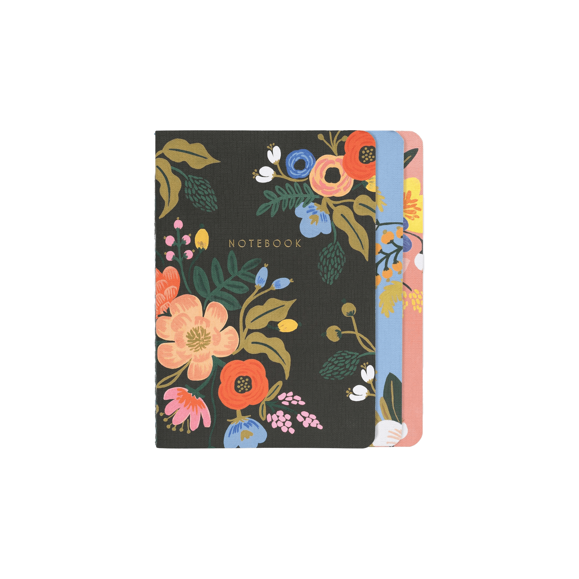 Rifle Paper Quaderni Tris di Quaderni Lively Floral