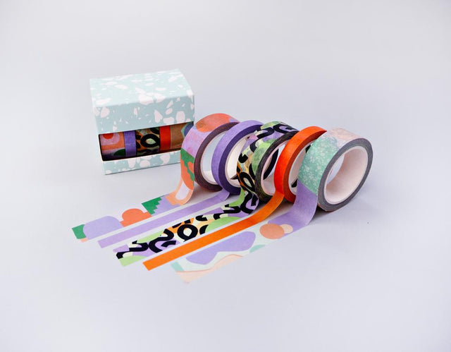The Completist Washi Tape Washi Tape Set Pastel Cities