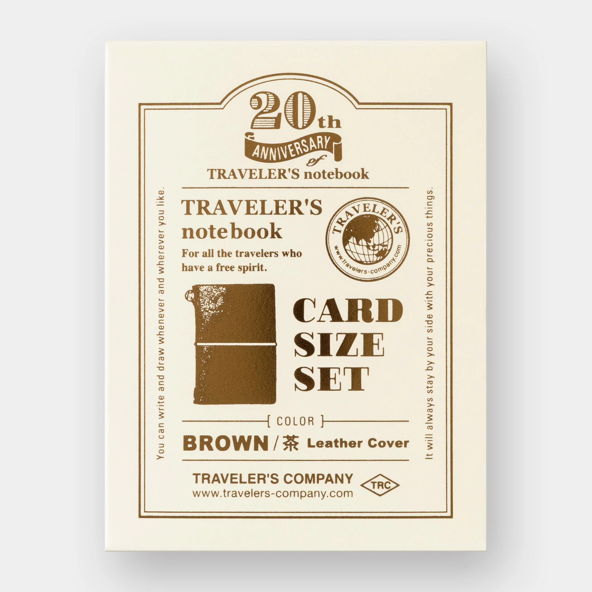 TRAVELER’S notebook Card Size - 20th Anniversary
