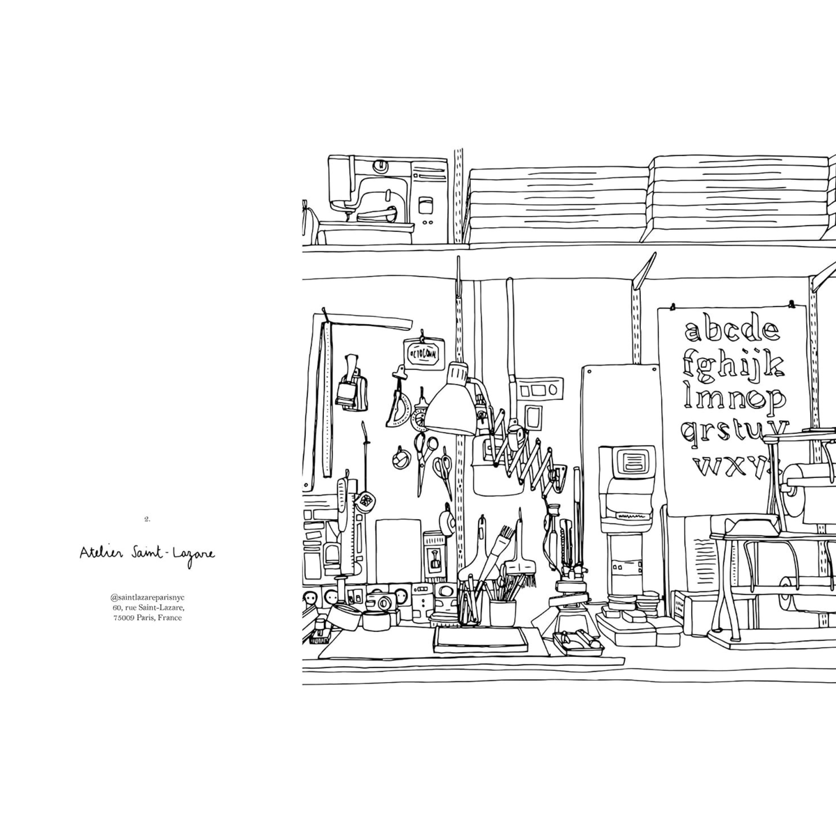 Zoé de Las Cases - Colouring Book Intérieurs