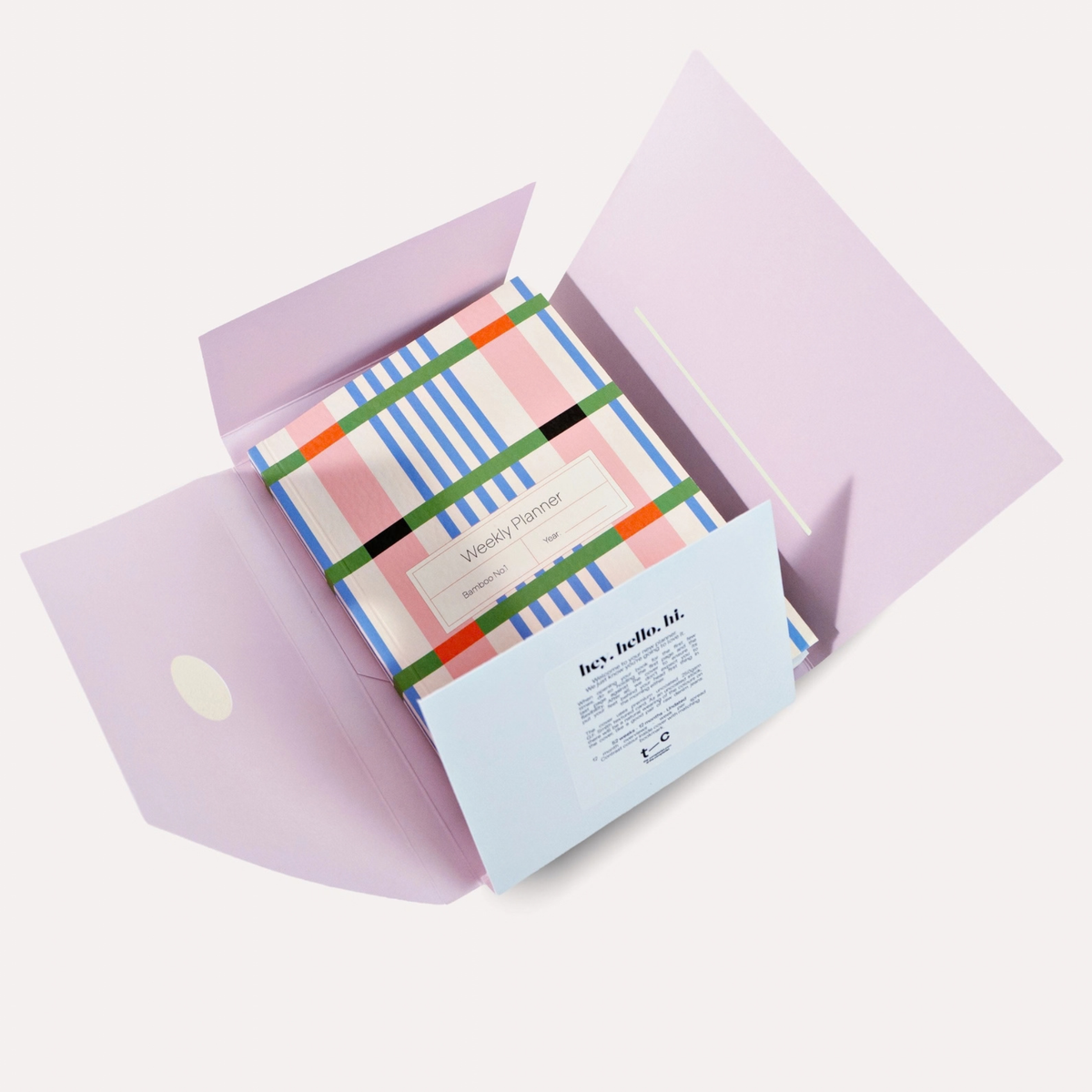 Weekly Planner Pocket Bamboo