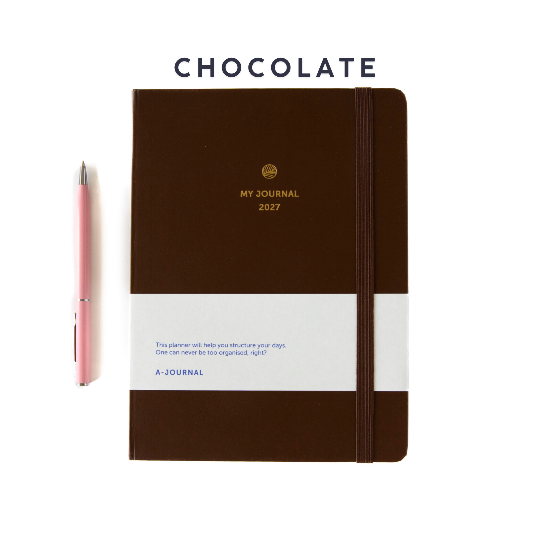 Agenda My Journal Diary 2027 - A5 Monocolor