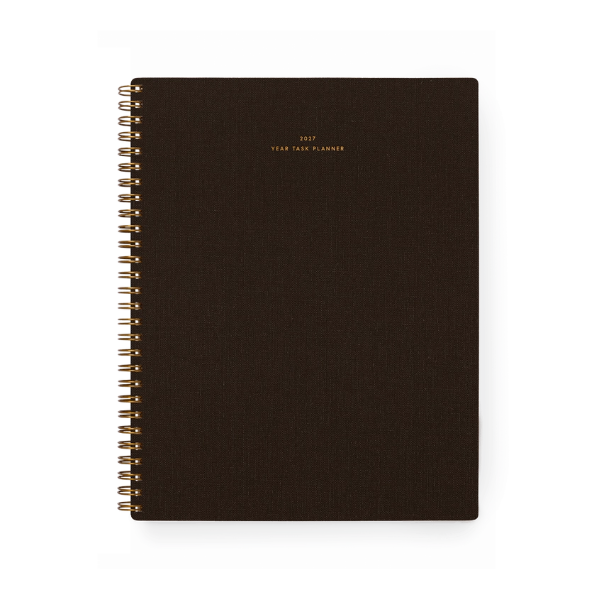 Agenda Year Task Planner 2027 - Espresso