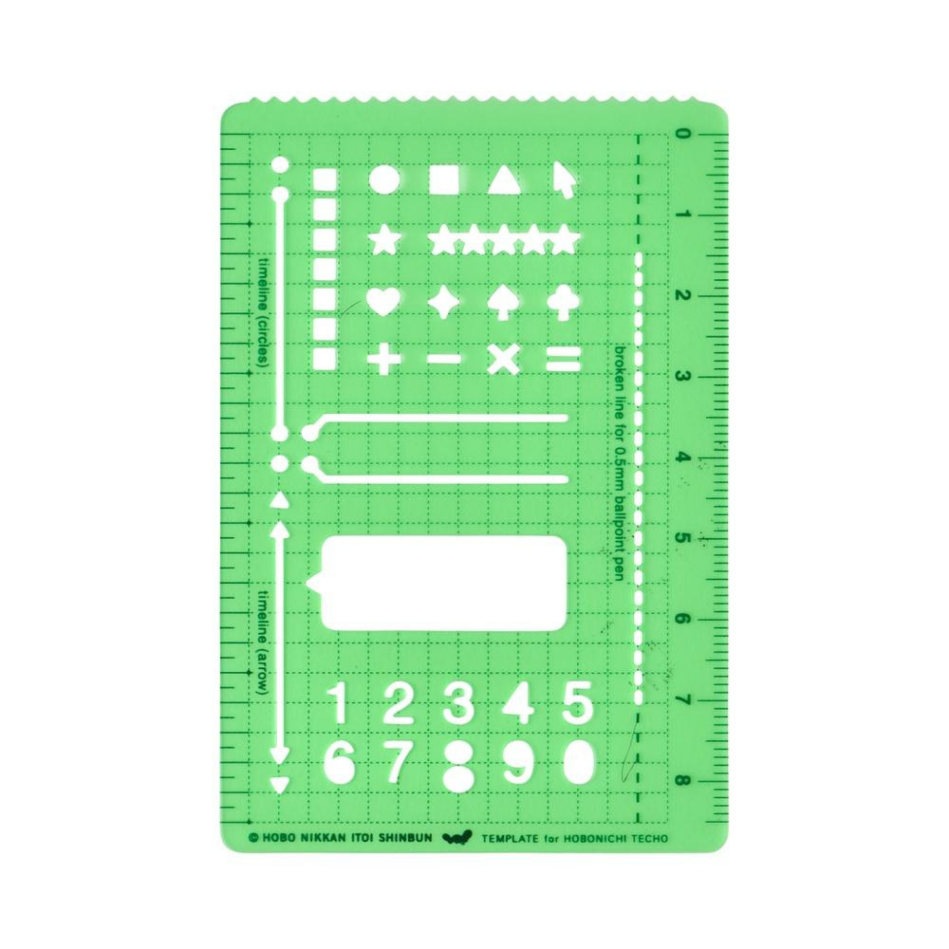 Hobonichi Accessories: Stencil