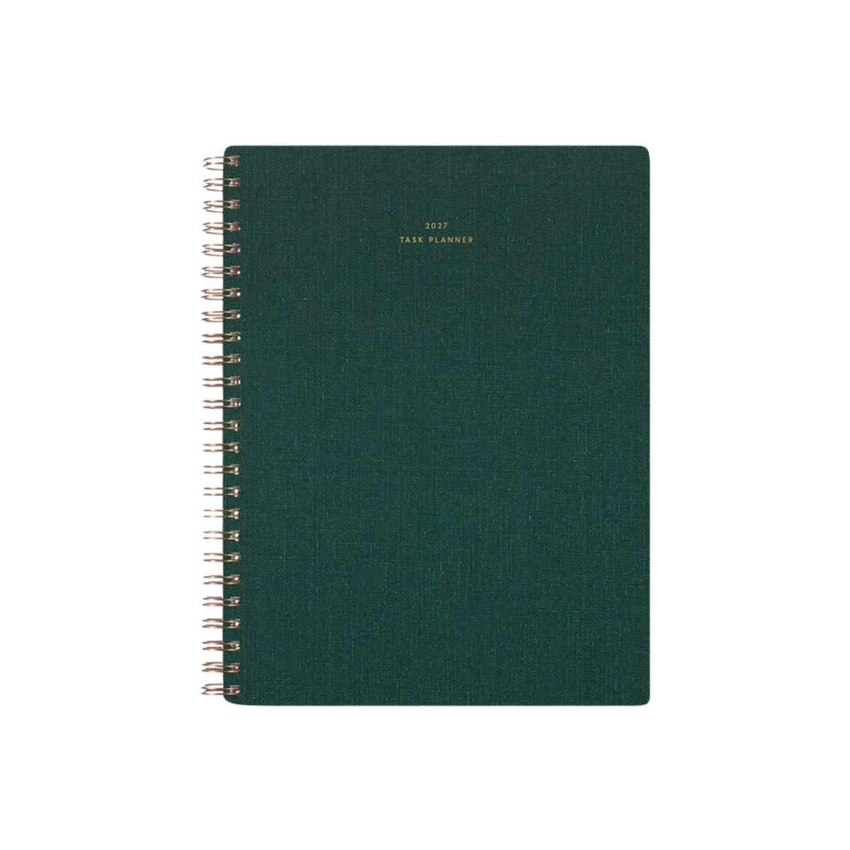 Agenda Year Task Planner 2027 - Compact Green