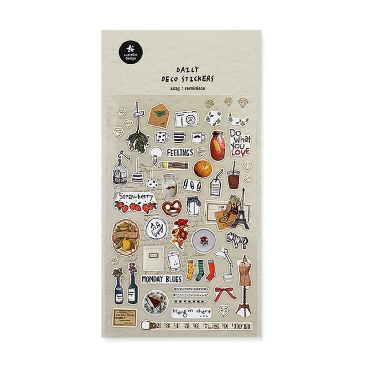 Stickers Daily Deco - Reminescence