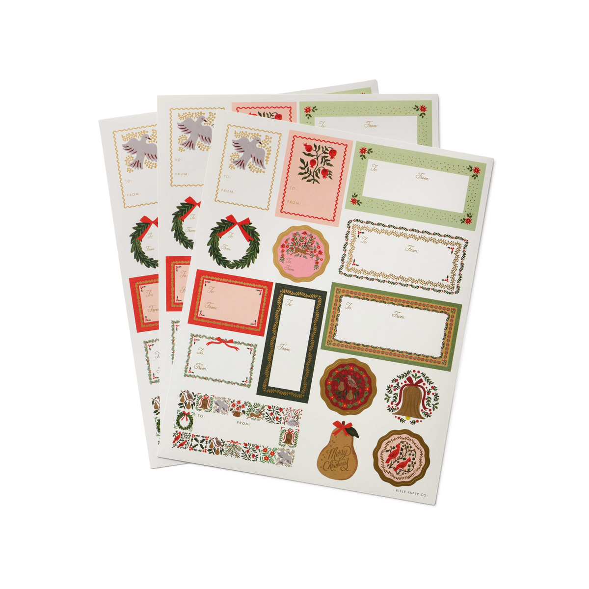 Stickers Set Christmastide Rifle Paper