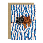 Biglietto Sleeping Cats