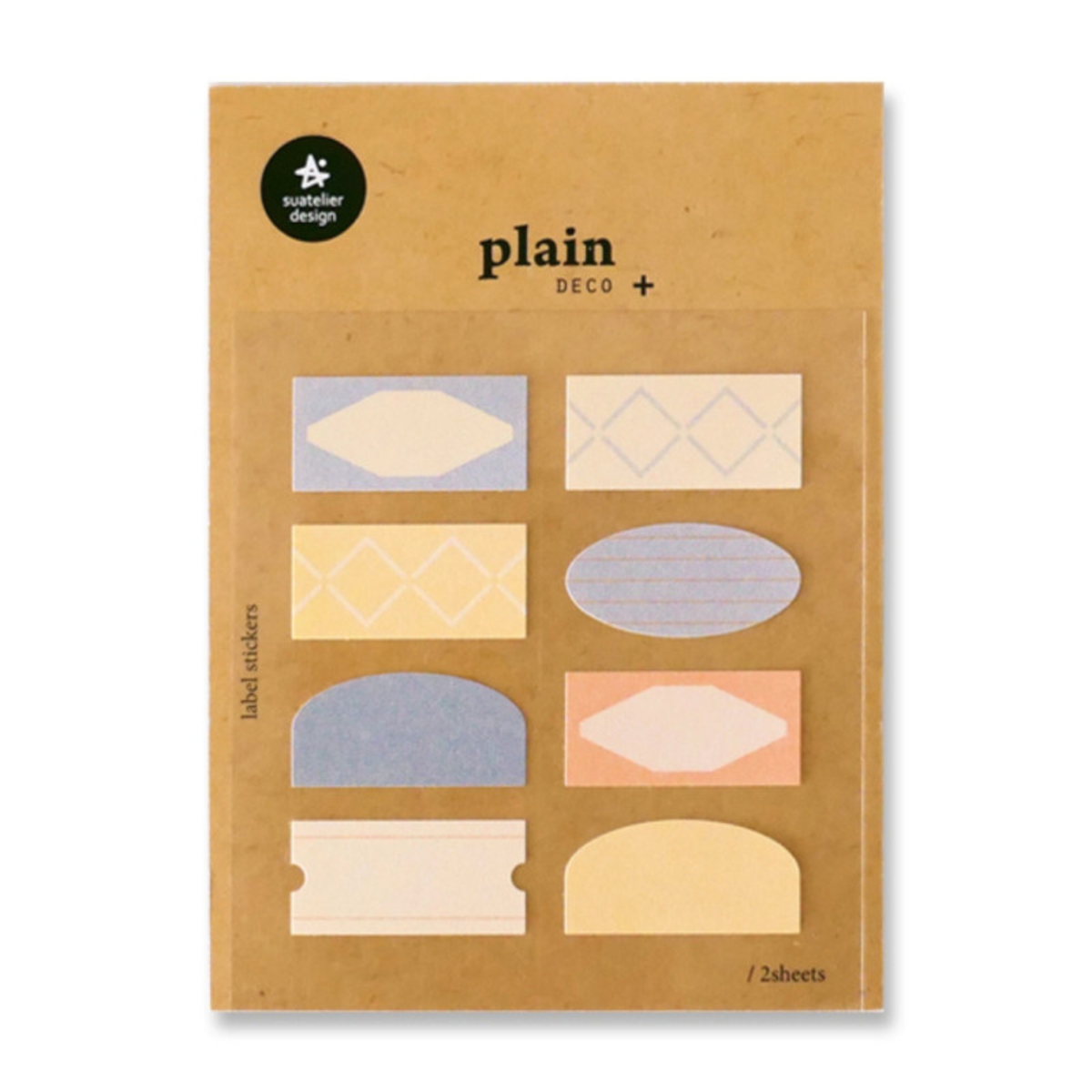 Label Stickers Plain Deco - 74