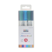 Artist Brush #1100 Marvy Huchida - set 18 colori A