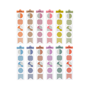 Hobonichi Accessories: TSUKI no IRO: Bookmark-Style Foil-Pressed Stickers