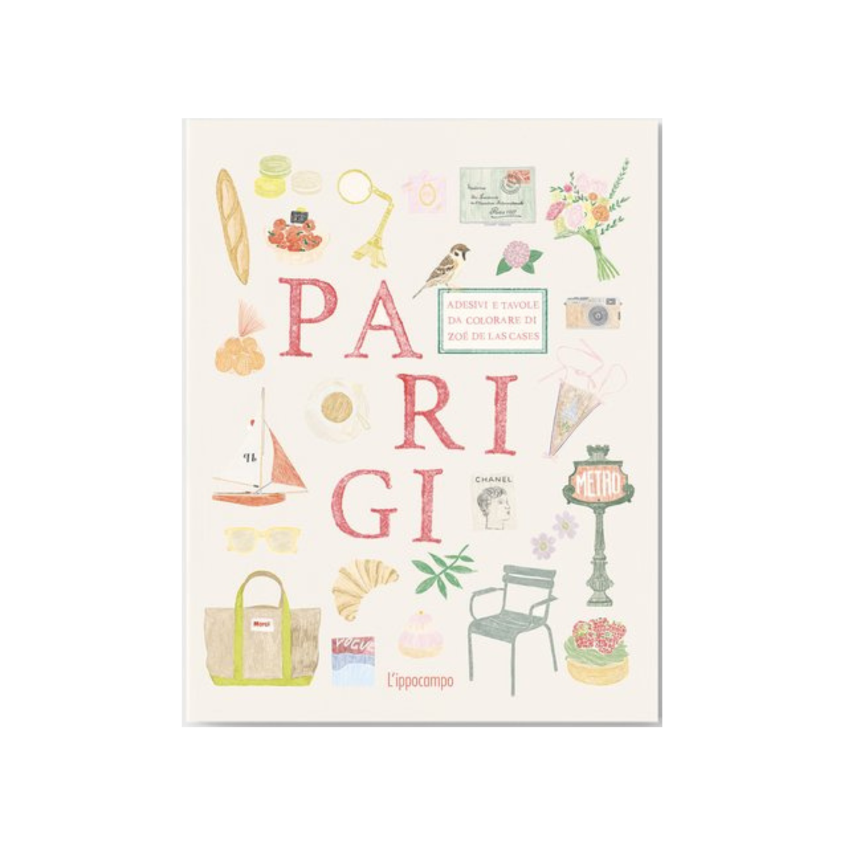 Parigi - Sticker & Coloring Book