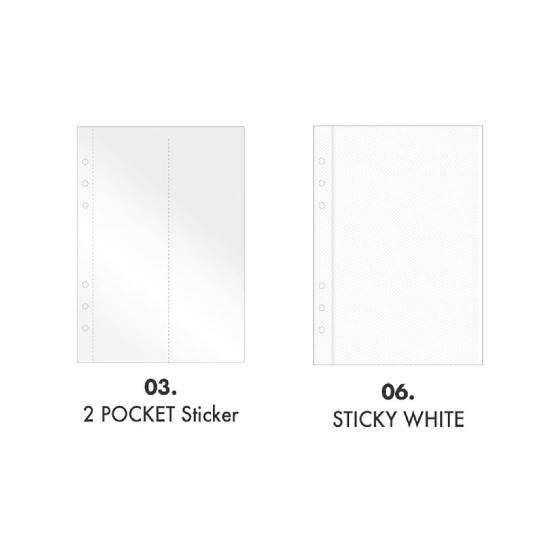 Refill Record On 6 Ring Binder A5