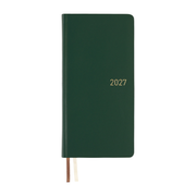 Hobonichi Weeks 2027 - Leather Forest Green