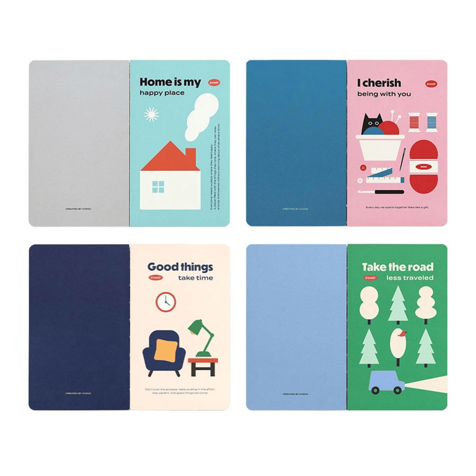 Slow Handy Notebook B6 Grid