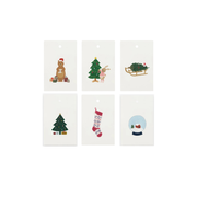 Etichetta Regalo di Natale - Albero di Natale