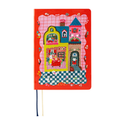 Hobonichi HON A6 2027  - Yumi Kitagishi White Cat and Rabbit's Tea Room
