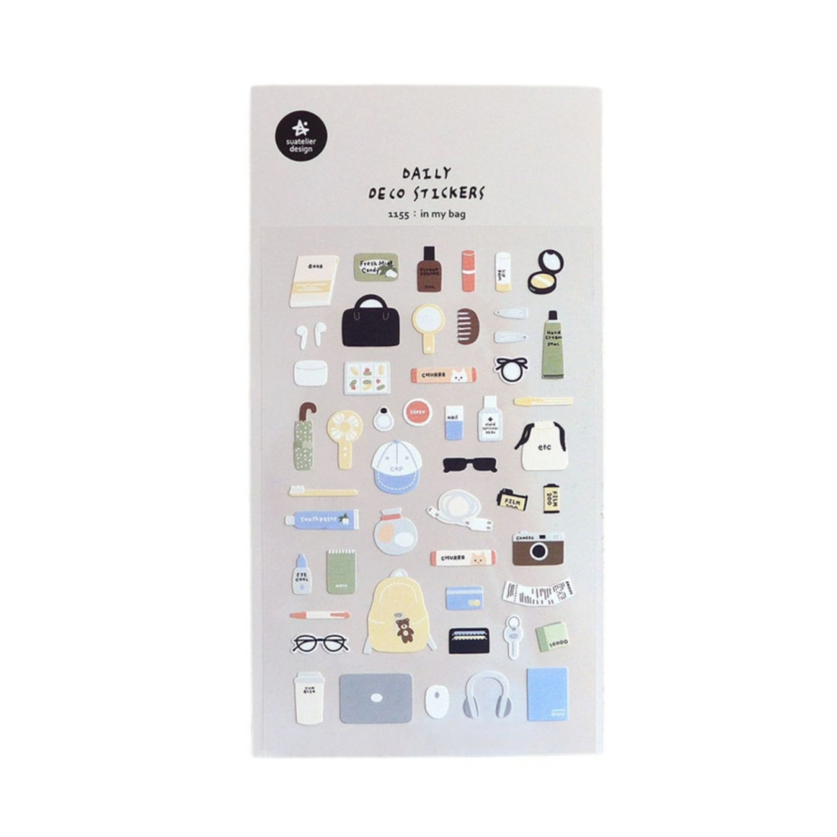 Stickers Daily Deco - In my bag