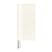 Hobonichi Weeks 2027 - White Line Ivory