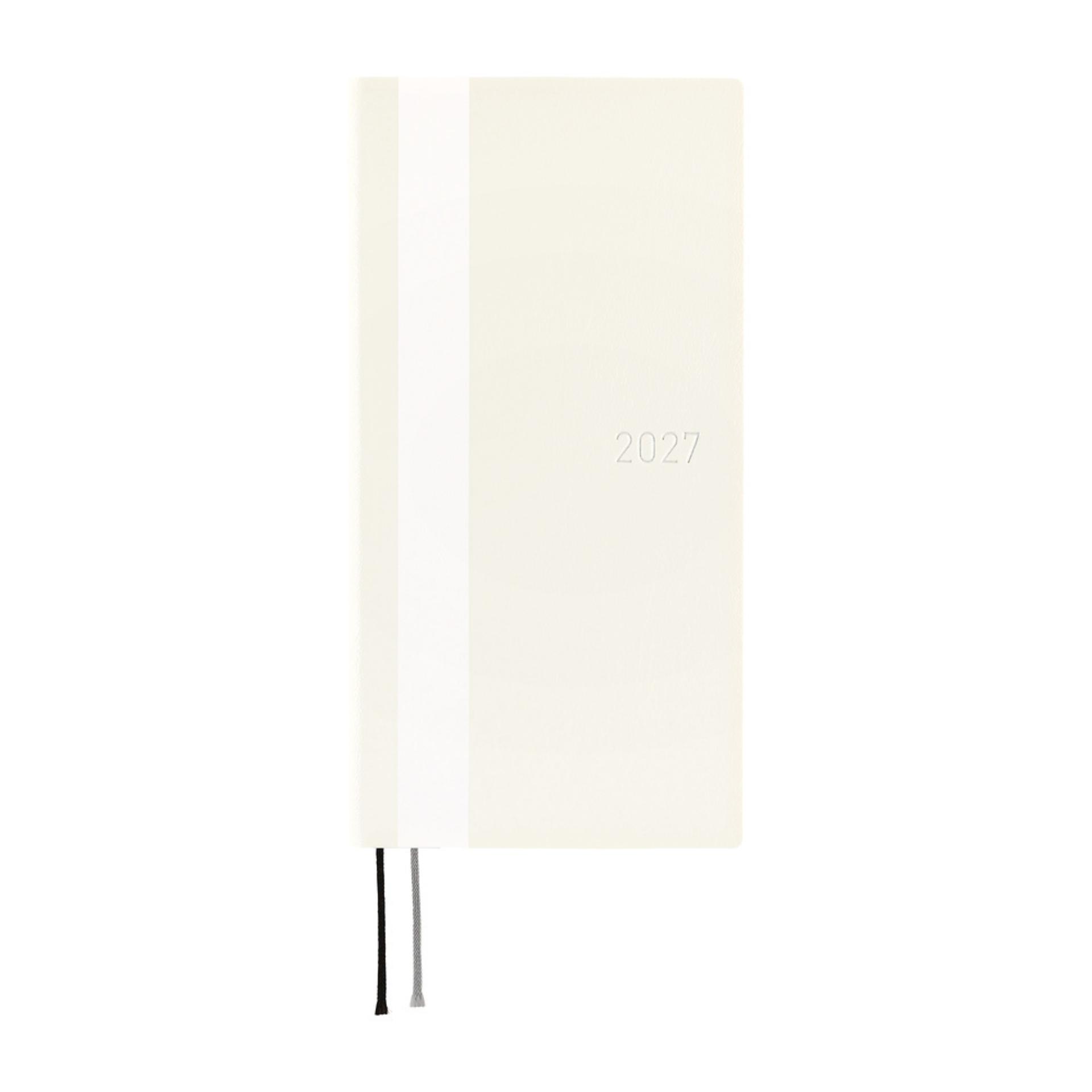 Hobonichi Weeks 2027 - White Line Ivory