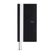Hobonichi Weeks 2027 - White Line Black