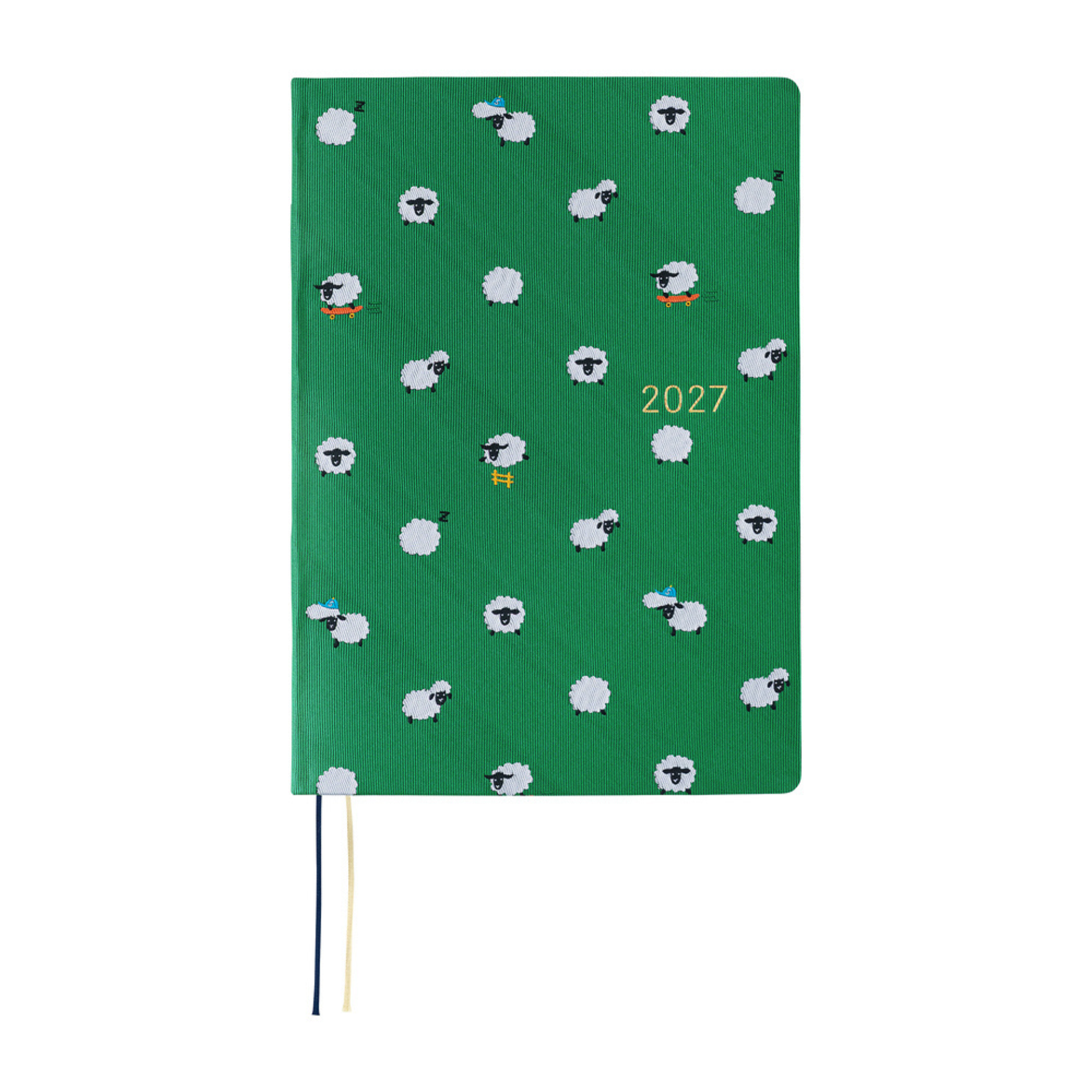 Hobonichi HON A5 2027  - Bow & Tie Sheep Sheep Sheep