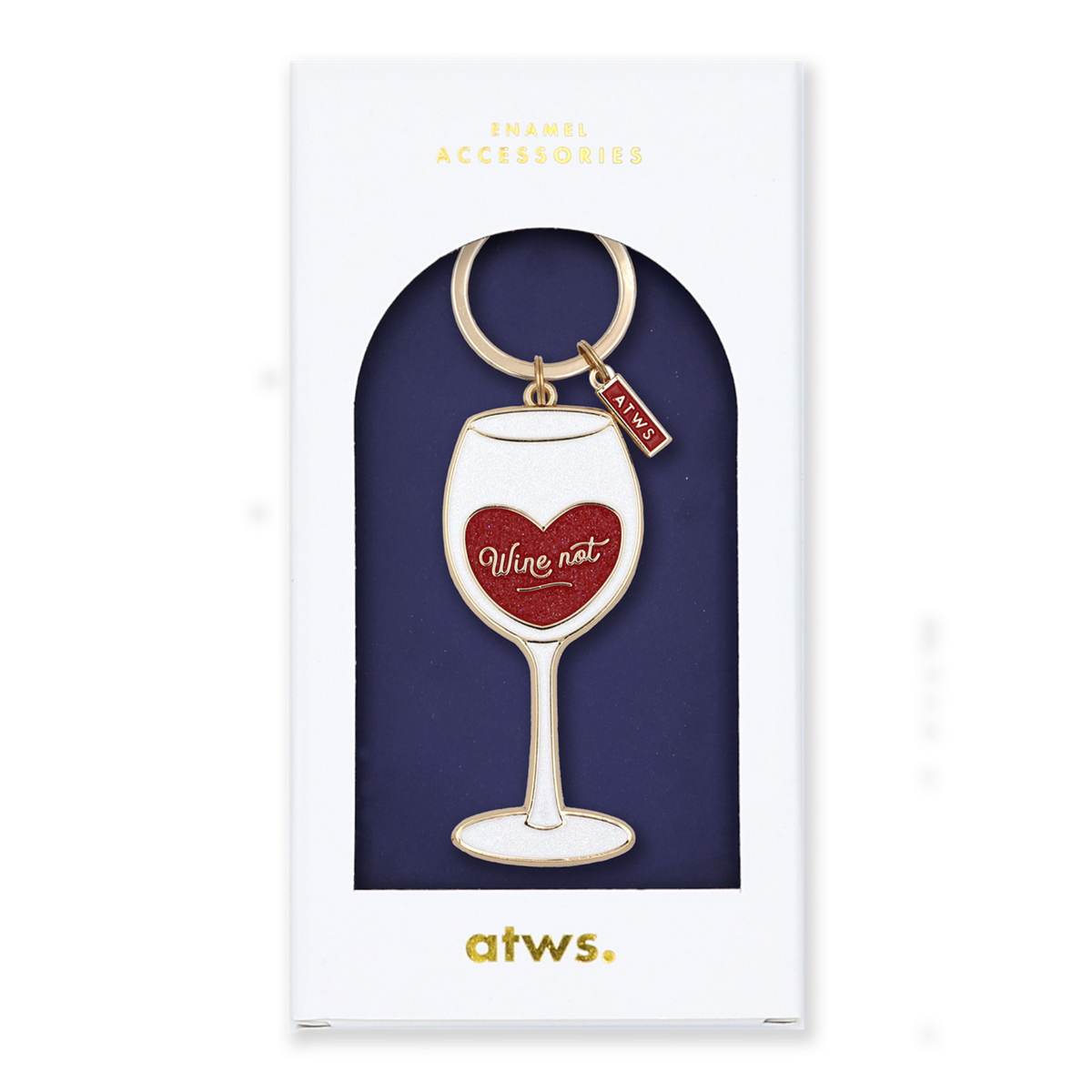 Portachiavi Wine Not