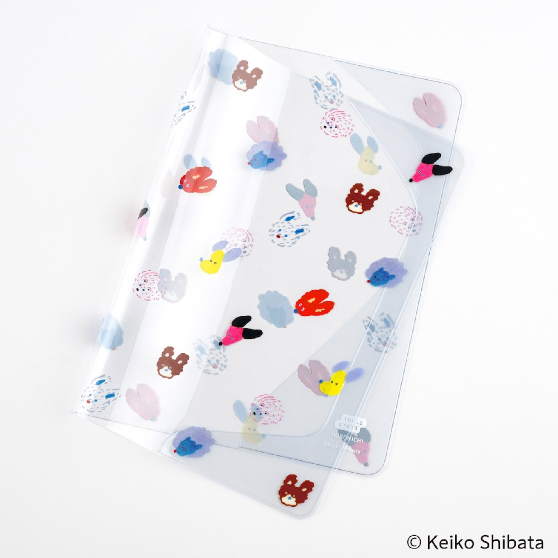 Cover on Cover A5 - Keiko Shibata - Dog Ears Fluttering in the Wind
