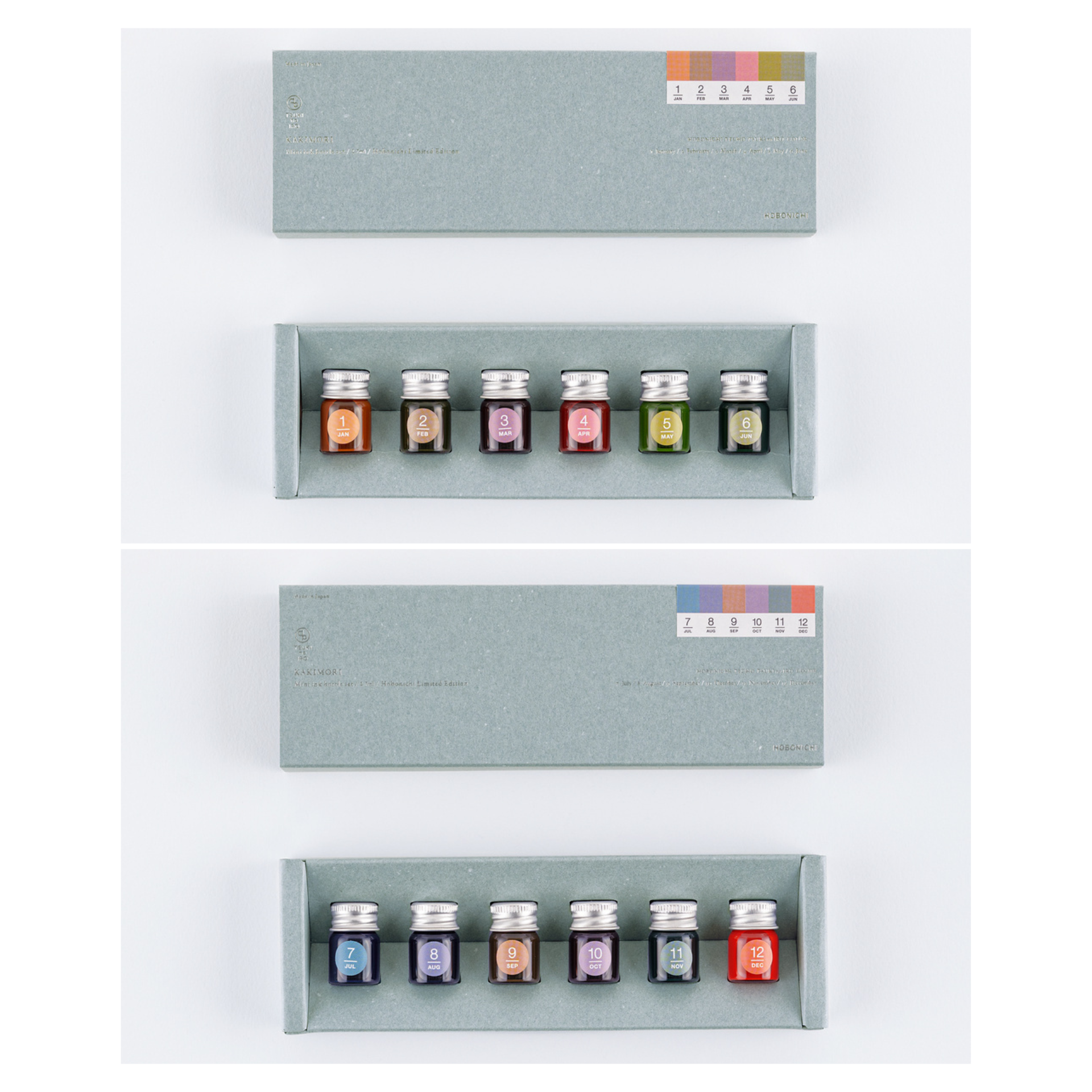 Hobonichi Accessories: Kakimori Mini Ink Bottle Set