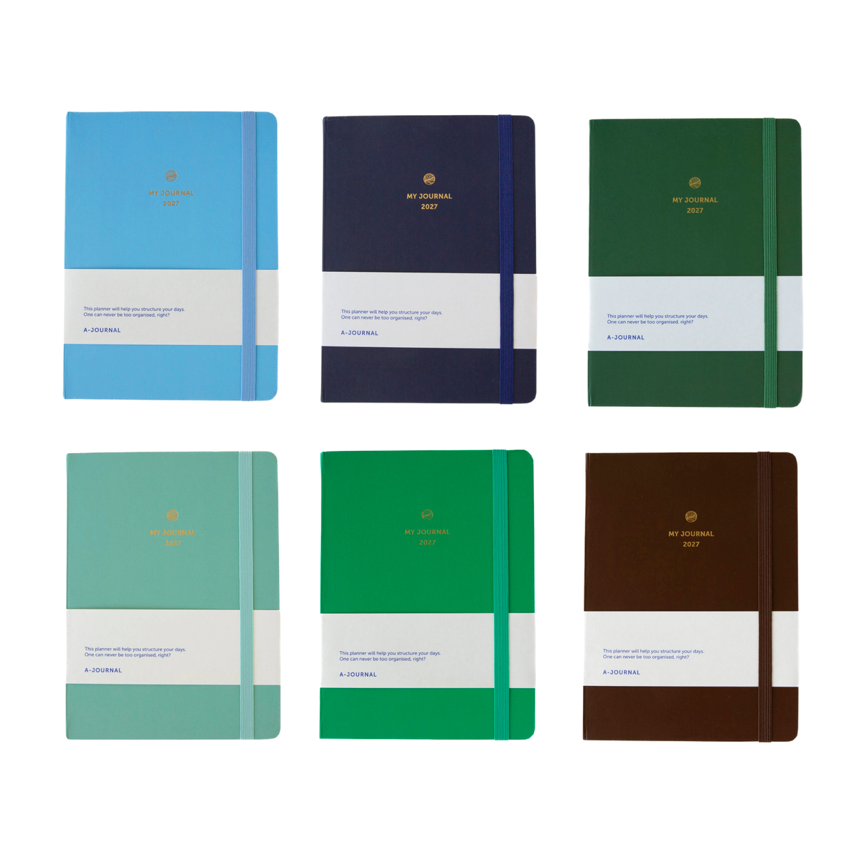 Agenda My Journal Diary 2027 - A5 Monocolor