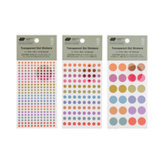 Hobonichi Accessories: TSUKI no IRO: Trasparent Dot Stickers