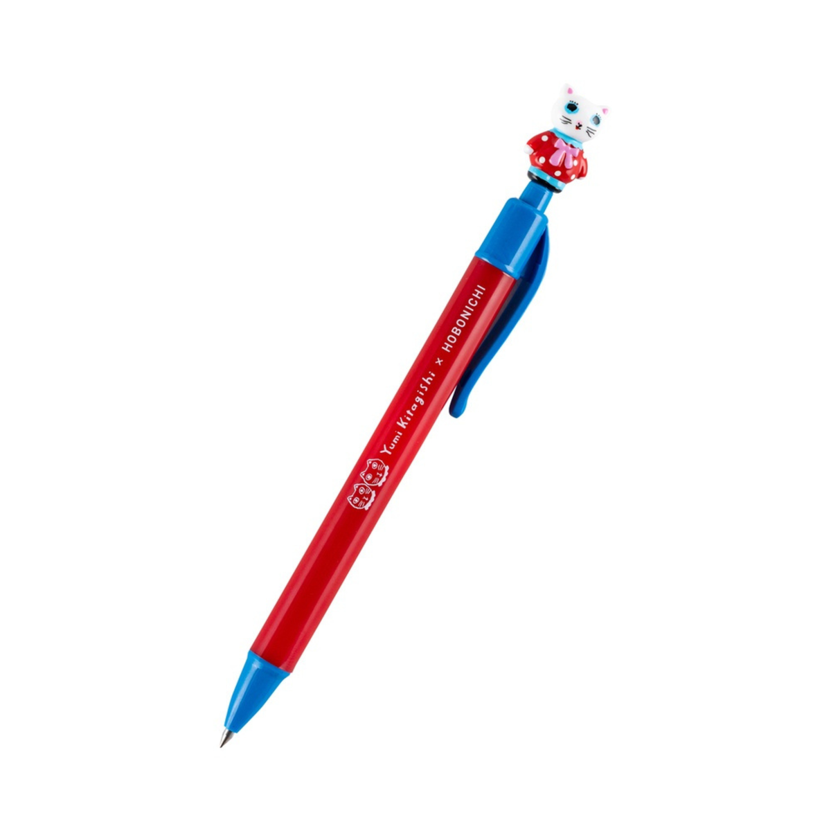 Hobonichi Accessories: Ballpoint Pen White Cat