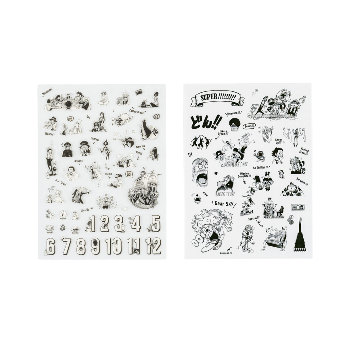 Hobonichi Accessories: One Piece Sticker Set