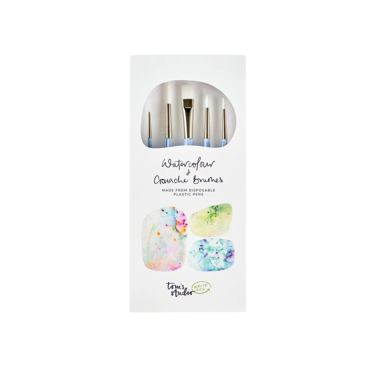 Write Off Paintbrush Set
