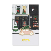 Spilla Xmas Car