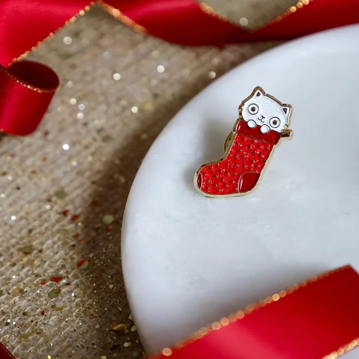 Épingle à chaussette pour chat