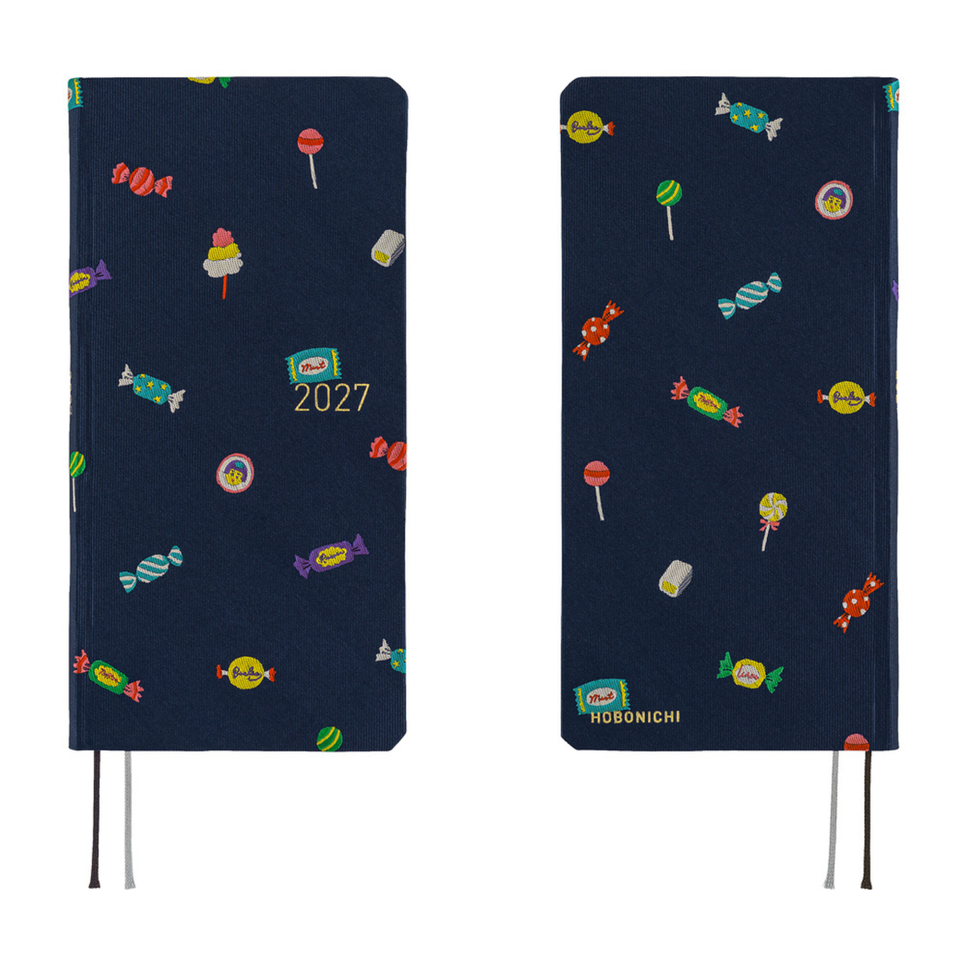 Hobonichi Weeks 2027 - Bow & Tie Candy Dream