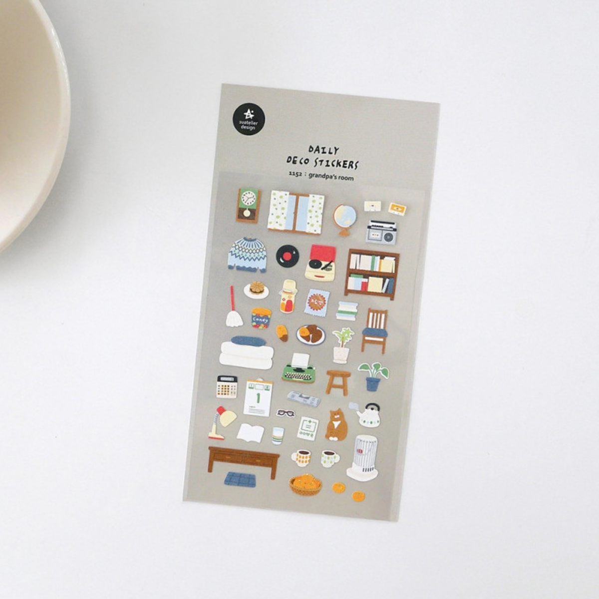 Stickers Daily Deco - Grandpa's room