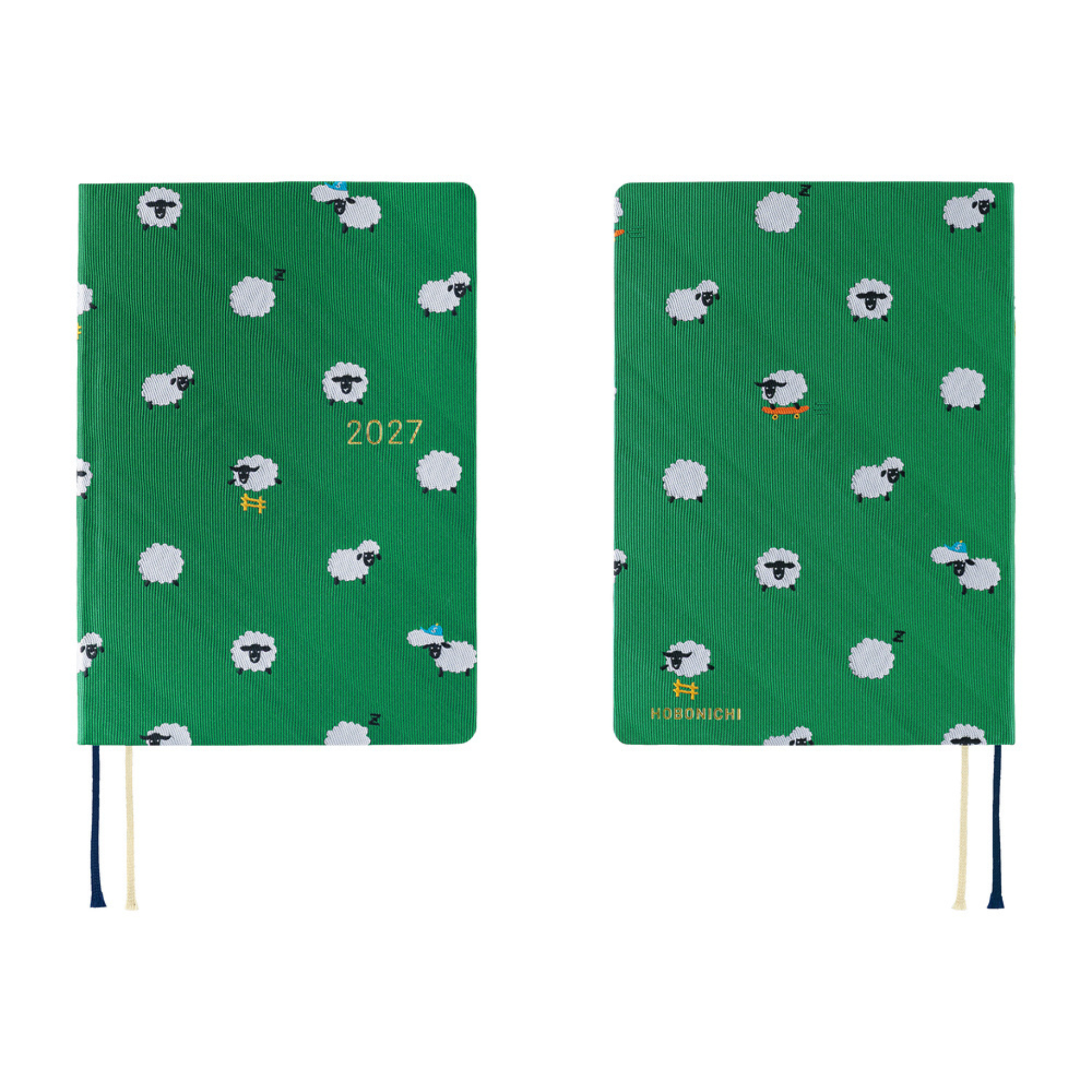 Hobonichi HON A6 2027  - Bow & Tie Sheep Sheep Sheep