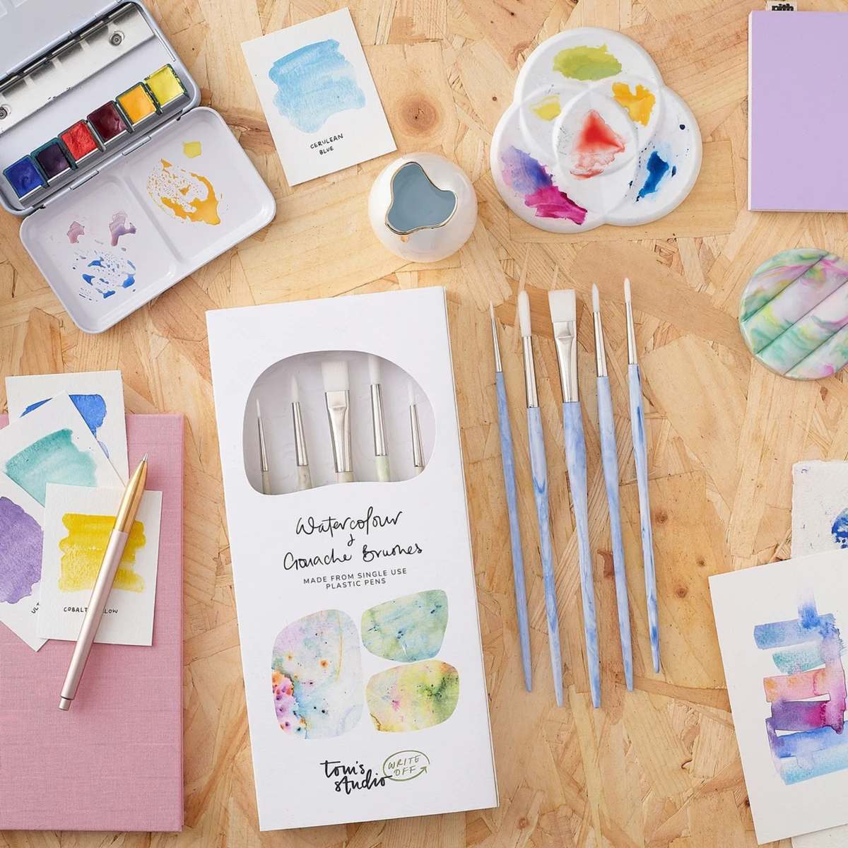 Write Off Paintbrush Set