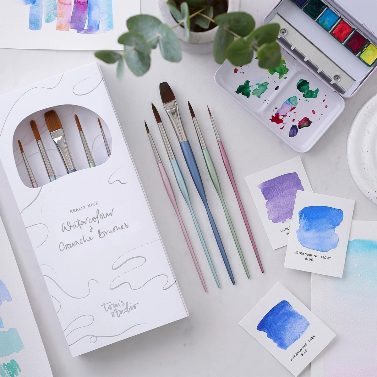 The Studio Paintbrush Set