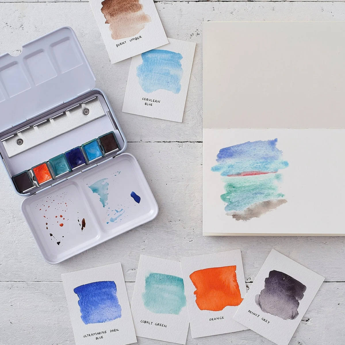 Watercolour Collection - Seascape