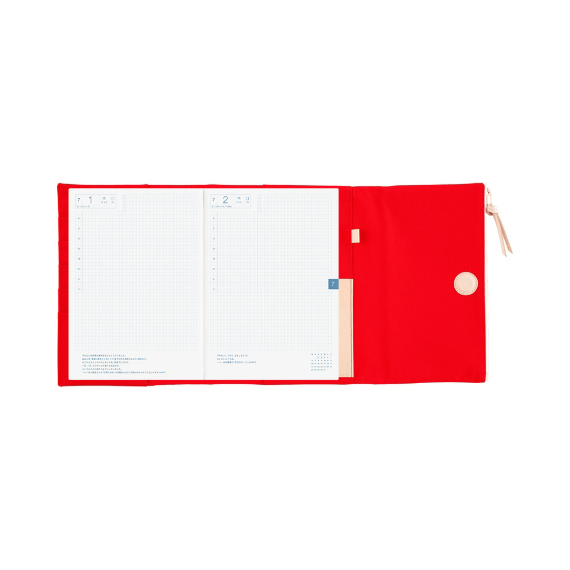 Cover Cousin A5 Tragen - Red